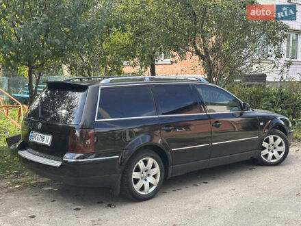 Черный Фольксваген Пассат, объемом двигателя 2.5 л и пробегом 306 тыс. км за 3500 $, фото 1 на Automoto.ua