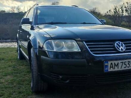 Фольксваген Пассат 2003 в Житомире на Automoto.ua Черный Фольксваген Пассат, объемом двигателя 1.9 л и пробегом 400 тыс. км за 4399 $, фото 1 на Automoto.ua