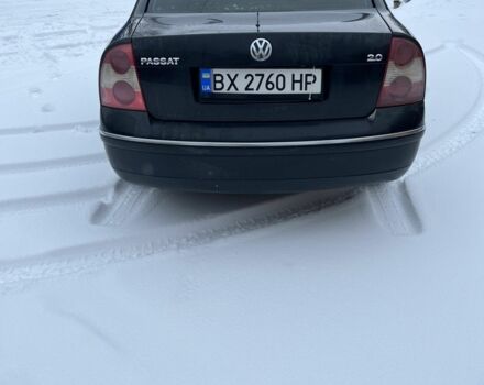 Черный Фольксваген Пассат, объемом двигателя 2 л и пробегом 414 тыс. км за 3800 $, фото 1 на Automoto.ua