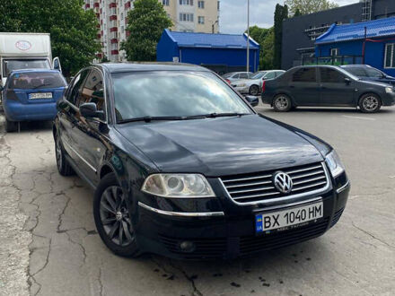 Фольксваген Пассат 2003 у Каменце-Подольском на Automoto.ua Чорний Фольксваген Пассат, об'ємом двигуна 2 л та пробігом 224 тис. км за 4700 $, фото 1 на Automoto.ua