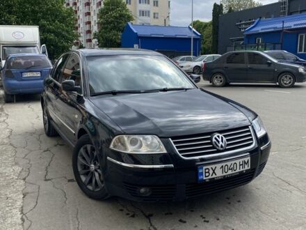 Фольксваген Пассат 2003 в Хмельницком на Automoto.ua Черный Фольксваген Пассат, объемом двигателя 2 л и пробегом 224 тыс. км за 4700 $, фото 1 на Automoto.ua