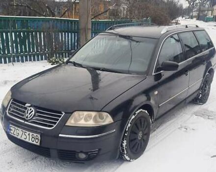 Черный Фольксваген Пассат, объемом двигателя 1.9 л и пробегом 450 тыс. км за 2200 $, фото 1 на Automoto.ua