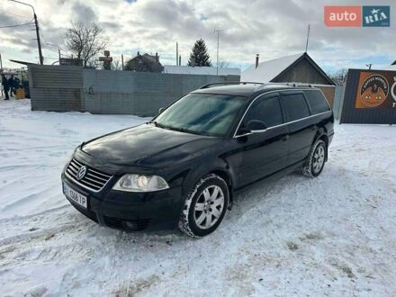 Черный Фольксваген Пассат, объемом двигателя 1.9 л и пробегом 223 тыс. км за 4500 $, фото 1 на Automoto.ua