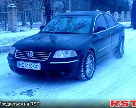 Черный Фольксваген Пассат, объемом двигателя 2 л и пробегом 320 тыс. км за 4200 $, фото 1 на Automoto.ua