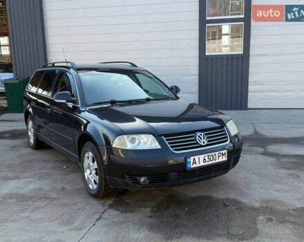 Черный Фольксваген Пассат, объемом двигателя 1.98 л и пробегом 190 тыс. км за 2350 $, фото 1 на Automoto.ua