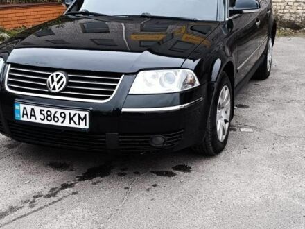 Черный Фольксваген Пассат, объемом двигателя 1.8 л и пробегом 370 тыс. км за 4200 $, фото 1 на Automoto.ua