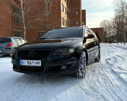 Черный Фольксваген Пассат, объемом двигателя 2 л и пробегом 275 тыс. км за 5650 $, фото 1 на Automoto.ua