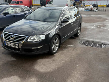 Черный Фольксваген Пассат, объемом двигателя 1.97 л и пробегом 280 тыс. км за 5800 $, фото 1 на Automoto.ua