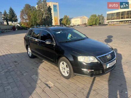 Черный Фольксваген Пассат, объемом двигателя 1.97 л и пробегом 282 тыс. км за 6350 $, фото 1 на Automoto.ua