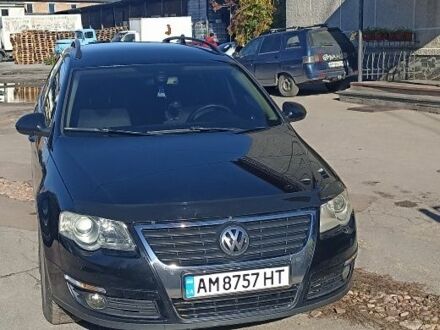 Фольксваген Пассат 2006 в Житомире на Automoto.ua Черный Фольксваген Пассат, объемом двигателя 2 л и пробегом 355 тыс. км за 5313 $, фото 1 на Automoto.ua