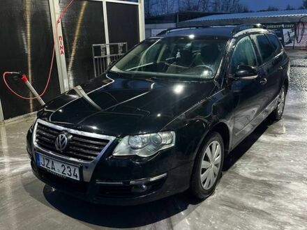 Черный Фольксваген Пассат, объемом двигателя 2 л и пробегом 470 тыс. км за 3000 $, фото 1 на Automoto.ua