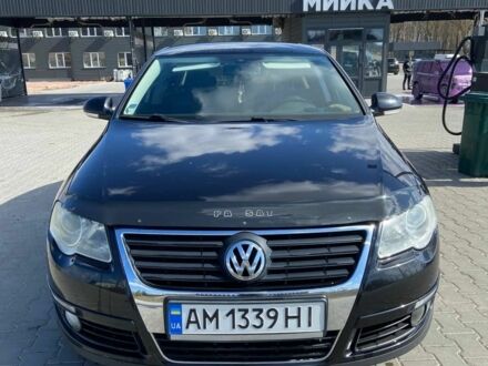 Фольксваген Пассат 2006 в Овруче на Automoto.ua Черный Фольксваген Пассат, объемом двигателя 2 л и пробегом 380 тыс. км за 5300 $, фото 1 на Automoto.ua