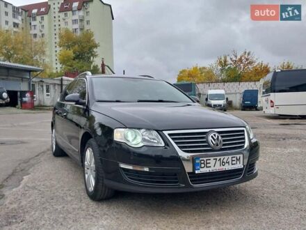 Фольксваген Пассат 2007 в Николаеве на Automoto.ua Черный Фольксваген Пассат, объемом двигателя 1.98 л и пробегом 241 тыс. км за 5500 $, фото 1 на Automoto.ua