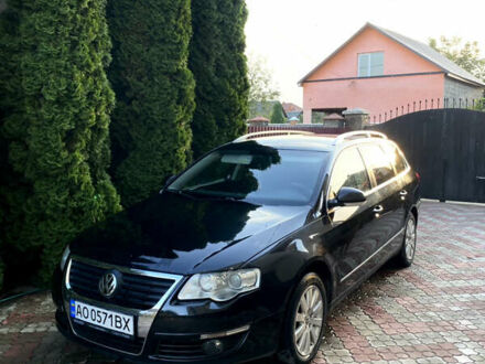 Фольксваген Пассат 2007 в Виноградове на Automoto.ua Черный Фольксваген Пассат, объемом двигателя 1.97 л и пробегом 120 тыс. км за 6200 $, фото 1 на Automoto.ua