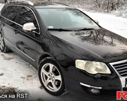 Черный Фольксваген Пассат, объемом двигателя 2 л и пробегом 342 тыс. км за 7300 $, фото 1 на Automoto.ua