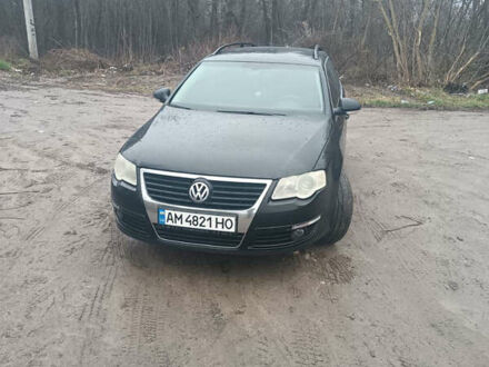 Черный Фольксваген Пассат, объемом двигателя 2 л и пробегом 280 тыс. км за 6950 $, фото 1 на Automoto.ua