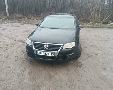 Чорний Фольксваген Пассат, об'ємом двигуна 2 л та пробігом 280 тис. км за 6950 $, фото 1 на Automoto.ua