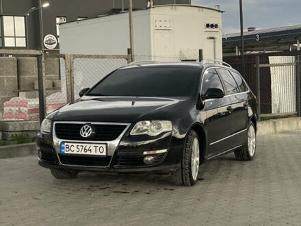 Фольксваген Пассат 2007 у Львові на Automoto.ua Чорний Фольксваген Пассат, об'ємом двигуна 1.97 л та пробігом 308 тис. км за 7000 $, фото 1 на Automoto.ua