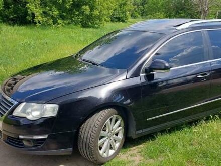 Черный Фольксваген Пассат, объемом двигателя 2 л и пробегом 284 тыс. км за 8500 $, фото 1 на Automoto.ua