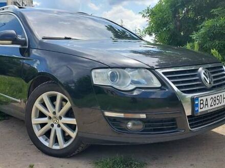 Фольксваген Пассат 2007 в Кропивницком (Кировограде) на Automoto.ua Черный Фольксваген Пассат, объемом двигателя 2 л и пробегом 284 тыс. км за 8500 $, фото 1 на Automoto.ua