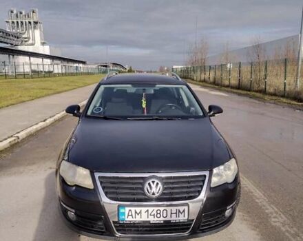 Чорний Фольксваген Пассат, об'ємом двигуна 2 л та пробігом 220 тис. км за 6450 $, фото 1 на Automoto.ua