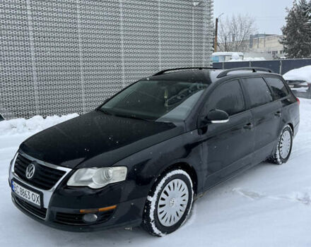 Черный Фольксваген Пассат, объемом двигателя 1.9 л и пробегом 294 тыс. км за 5000 $, фото 1 на Automoto.ua