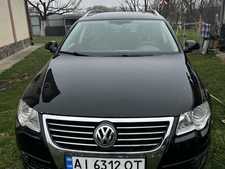 Черный Фольксваген Пассат, объемом двигателя 2 л и пробегом 245 тыс. км за 6700 $, фото 1 на Automoto.ua