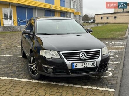 Черный Фольксваген Пассат, объемом двигателя 2 л и пробегом 376 тыс. км за 4450 $, фото 1 на Automoto.ua