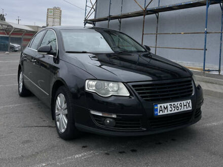 Фольксваген Пассат 2007 в Киеве на Automoto.ua Черный Фольксваген Пассат, объемом двигателя 1.97 л и пробегом 345 тыс. км за 6300 $, фото 1 на Automoto.ua