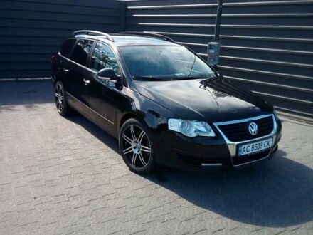 Черный Фольксваген Пассат, объемом двигателя 2 л и пробегом 237 тыс. км за 7100 $, фото 1 на Automoto.ua