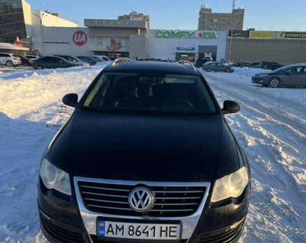 Черный Фольксваген Пассат, объемом двигателя 1.97 л и пробегом 395 тыс. км за 5500 $, фото 1 на Automoto.ua