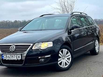 Черный Фольксваген Пассат, объемом двигателя 2 л и пробегом 287 тыс. км за 6699 $, фото 1 на Automoto.ua