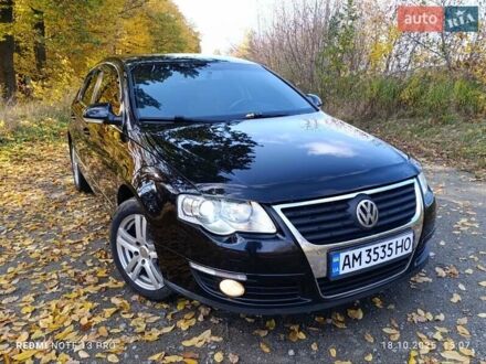 Фольксваген Пассат 2008 в Радомышле на Automoto.ua Черный Фольксваген Пассат, объемом двигателя 1.97 л и пробегом 301 тыс. км за 6700 $, фото 1 на Automoto.ua