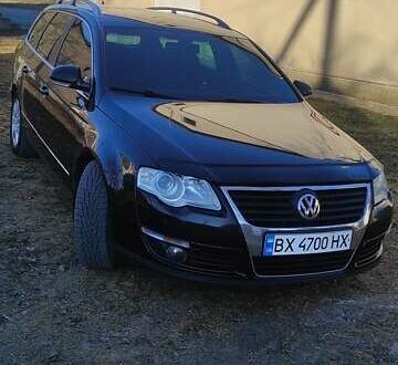Фольксваген Пассат 2008 у Каменце-Подольском на Automoto.ua Чорний Фольксваген Пассат, об'ємом двигуна 1.97 л та пробігом 300 тис. км за 6300 $, фото 1 на Automoto.ua