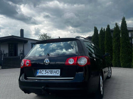 Фольксваген Пассат 2008 в Луцке на Automoto.ua Черный Фольксваген Пассат, объемом двигателя 2 л и пробегом 330 тыс. км за 6600 $, фото 1 на Automoto.ua