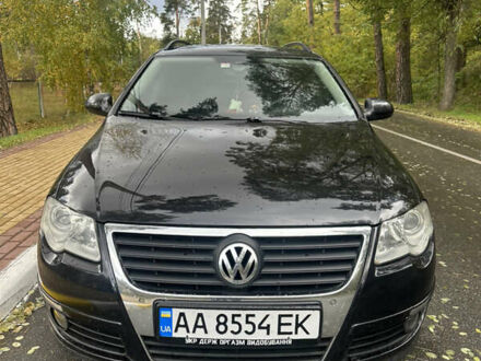 Черный Фольксваген Пассат, объемом двигателя 2 л и пробегом 244 тыс. км за 6000 $, фото 1 на Automoto.ua