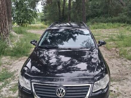 Черный Фольксваген Пассат, объемом двигателя 2 л и пробегом 347 тыс. км за 7650 $, фото 1 на Automoto.ua