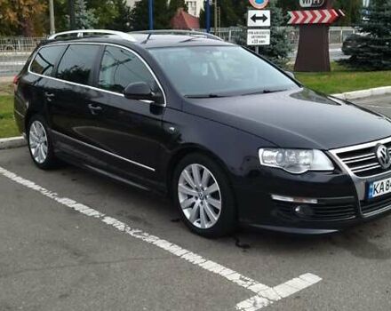 Черный Фольксваген Пассат, объемом двигателя 2 л и пробегом 218 тыс. км за 7800 $, фото 1 на Automoto.ua