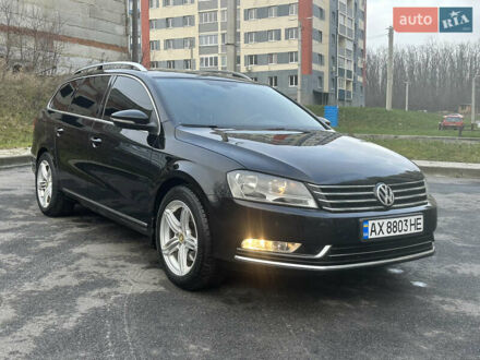 Черный Фольксваген Пассат, объемом двигателя 2 л и пробегом 248 тыс. км за 10900 $, фото 1 на Automoto.ua