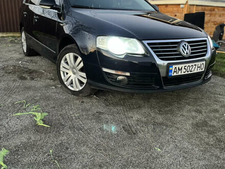 Черный Фольксваген Пассат, объемом двигателя 1.97 л и пробегом 345 тыс. км за 7400 $, фото 1 на Automoto.ua