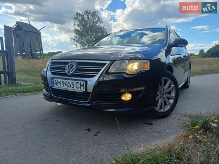 Черный Фольксваген Пассат, объемом двигателя 1.97 л и пробегом 326 тыс. км за 8200 $, фото 1 на Automoto.ua