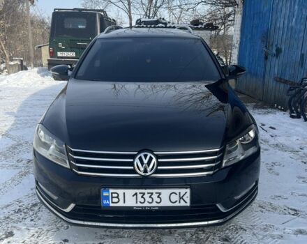 Черный Фольксваген Пассат, объемом двигателя 2 л и пробегом 252 тыс. км за 11100 $, фото 1 на Automoto.ua