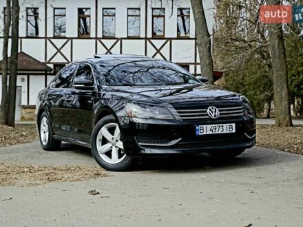 Фольксваген Пассат 2012 в Полтаве на Automoto.ua Черный Фольксваген Пассат, объемом двигателя 1.97 л и пробегом 240 тыс. км за 12800 $, фото 1 на Automoto.ua