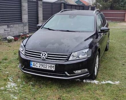 Черный Фольксваген Пассат, объемом двигателя 2 л и пробегом 280 тыс. км за 11500 $, фото 1 на Automoto.ua