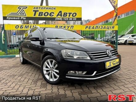 Черный Фольксваген Пассат, объемом двигателя 2 л и пробегом 284 тыс. км за 10950 $, фото 1 на Automoto.ua