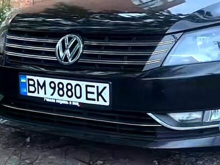 Черный Фольксваген Пассат, объемом двигателя 2.5 л и пробегом 208 тыс. км за 9500 $, фото 1 на Automoto.ua