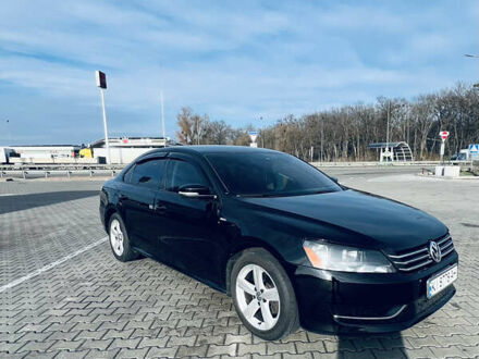 Черный Фольксваген Пассат, объемом двигателя 2.5 л и пробегом 195 тыс. км за 10500 $, фото 1 на Automoto.ua
