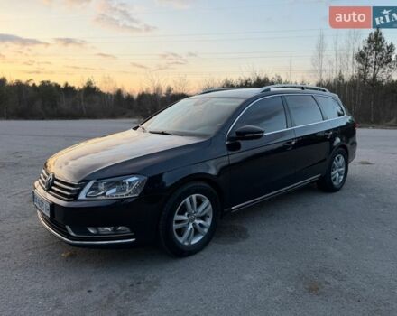 Черный Фольксваген Пассат, объемом двигателя 2 л и пробегом 269 тыс. км за 13500 $, фото 1 на Automoto.ua