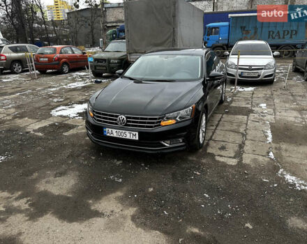 Черный Фольксваген Пассат, объемом двигателя 1.8 л и пробегом 132 тыс. км за 12850 $, фото 1 на Automoto.ua