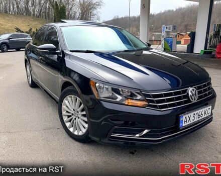 Черный Фольксваген Пассат, объемом двигателя 1.8 л и пробегом 198 тыс. км за 10600 $, фото 1 на Automoto.ua